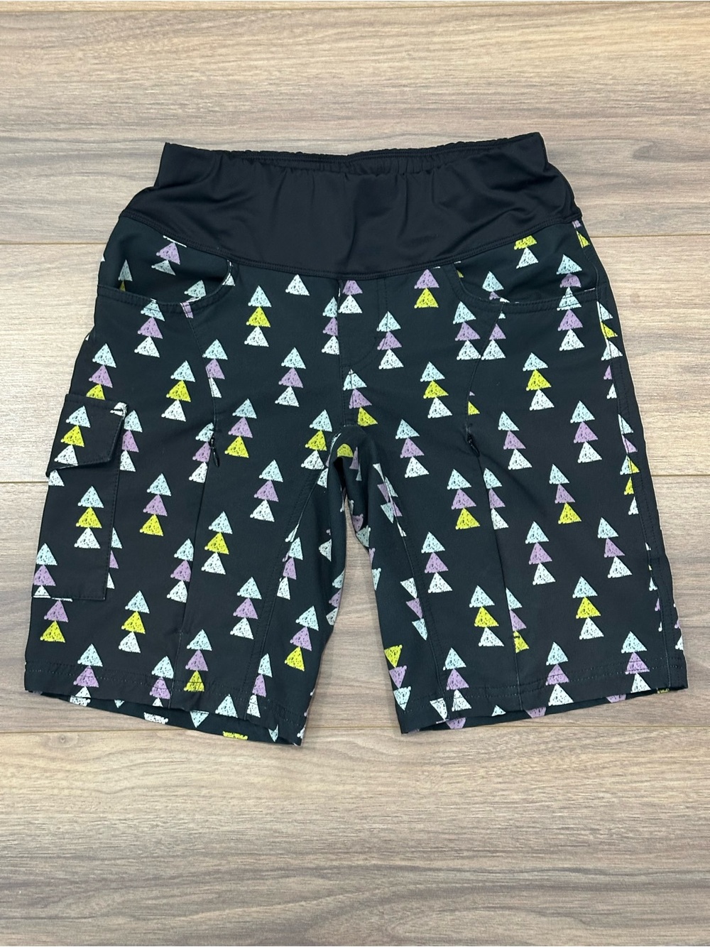 Shredly Womens The MTB Curvy Long Bike Shorts Cycling Shorts in The June Size 4